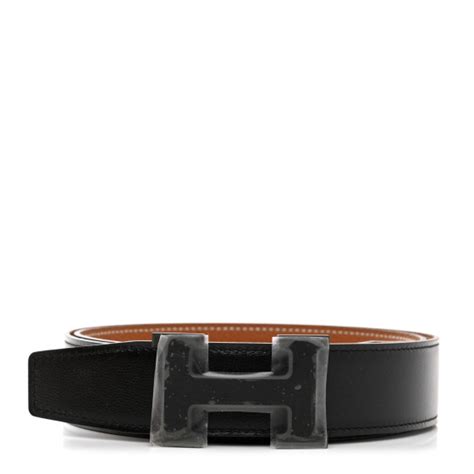 chamonix 135 and togo calfskin hermes belt|HERMES Chamonix 135 Togo Constance Belt 85 34 Black Gold .